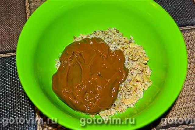 Десерт &laquo;Ялинові шишки&raquo; з пластівців (без випічки)