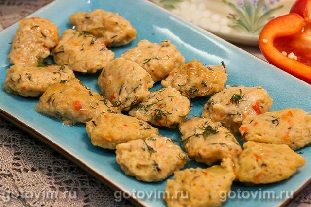 Кльоцки овочеві. Фотографія рецепта