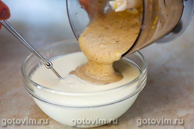 Бананове морозиво