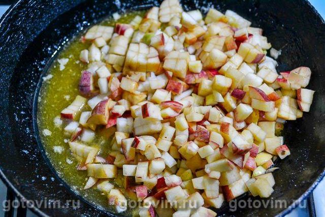 Енергетичні батончики з вівсянки, яблук та арахісу в духовці