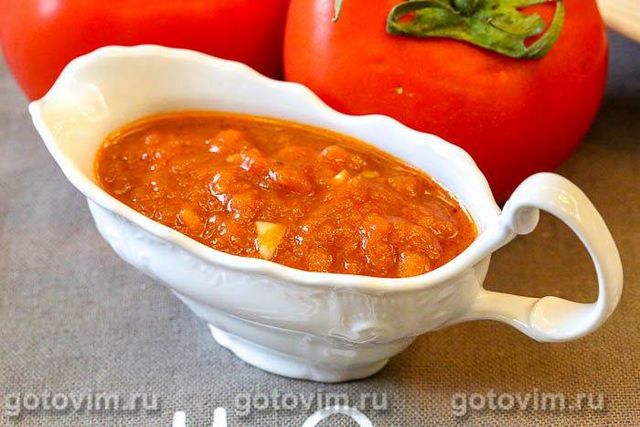 Класичний рецепт соусу барбекюгорчі. Фотографія рецепта